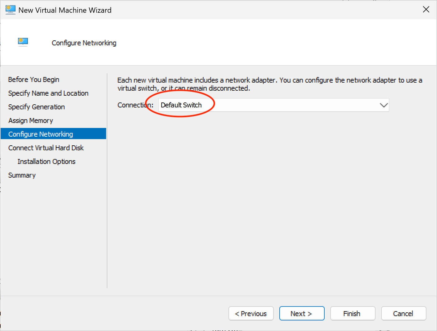 Hyper-V: networking