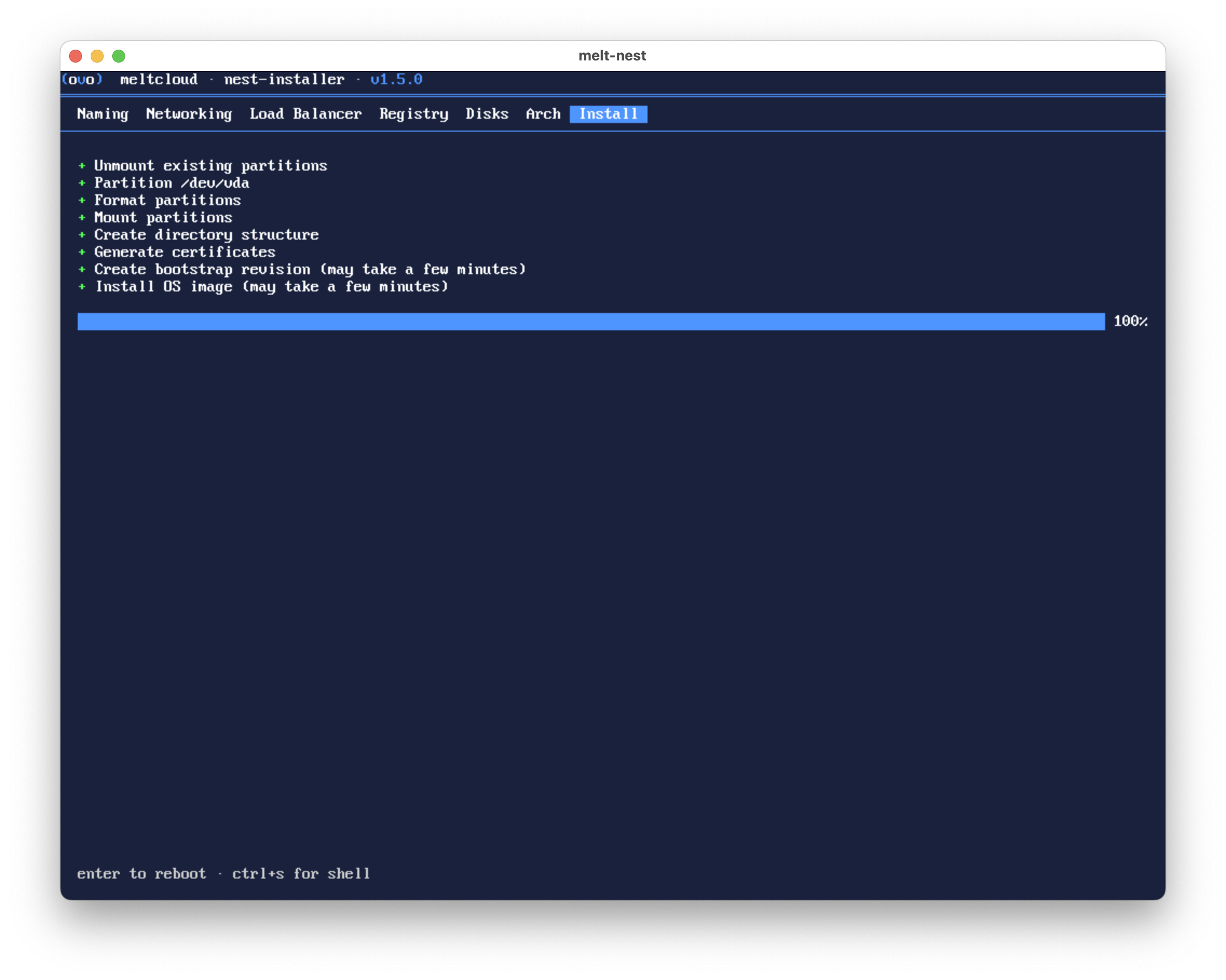 Install Progress