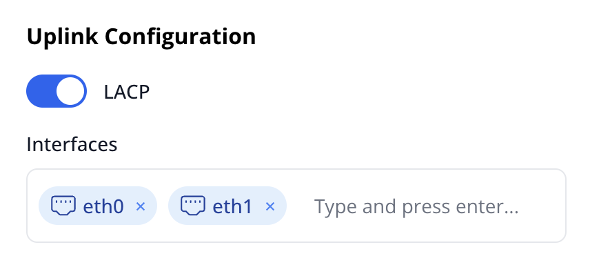 Uplink Configuration